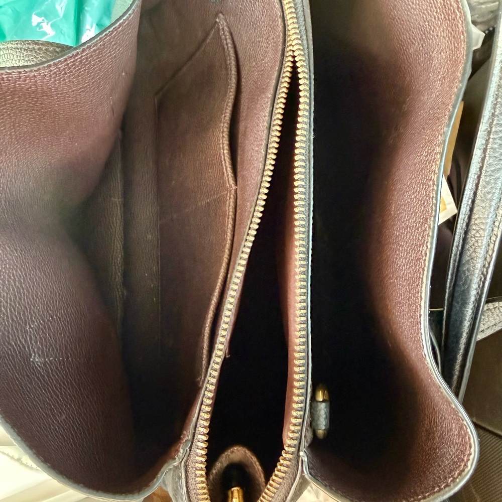 Coach Black Pebbled Leather Tote Style No. 89486 - Picture 4 of 4